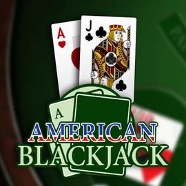 American Blackjack game by Habanero – logo hosted on Vulkan Vegas Casino