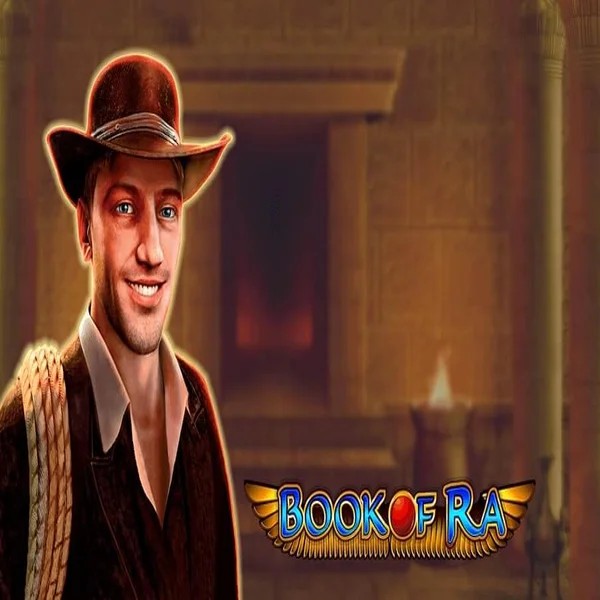 Book of Ra by Greentube, showcased at vulkancasino.org.pl – game logo