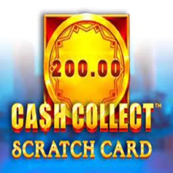 Cash Collect Scratch slot logo by Playtech at Vulkan Vegas Casino