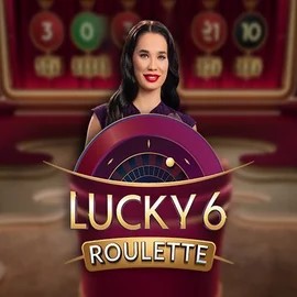 Live Casino logo of Lucky 6 Roulette from Pragmatic Play at Vulkan Vegas Casino