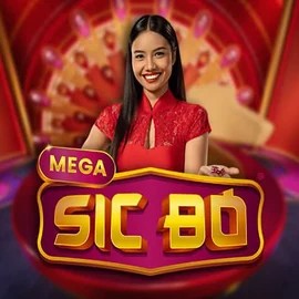 Mega Sic Bo online game logo by Pragmatic Play on vulkancasino.org.pl