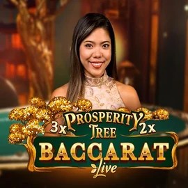 Prosperity Tree Baccarat logo by Evolution at Vulkan Vegas Casino