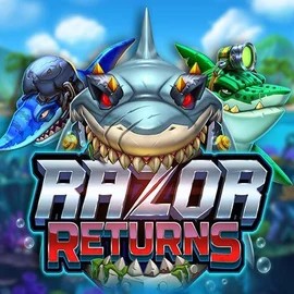 Razor Returns logo by Push Gaming at Vulkan Vegas Casino