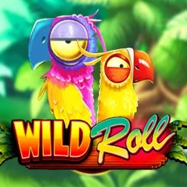 Wild Roll logo by Playtech at Vulkan Vegas Casino